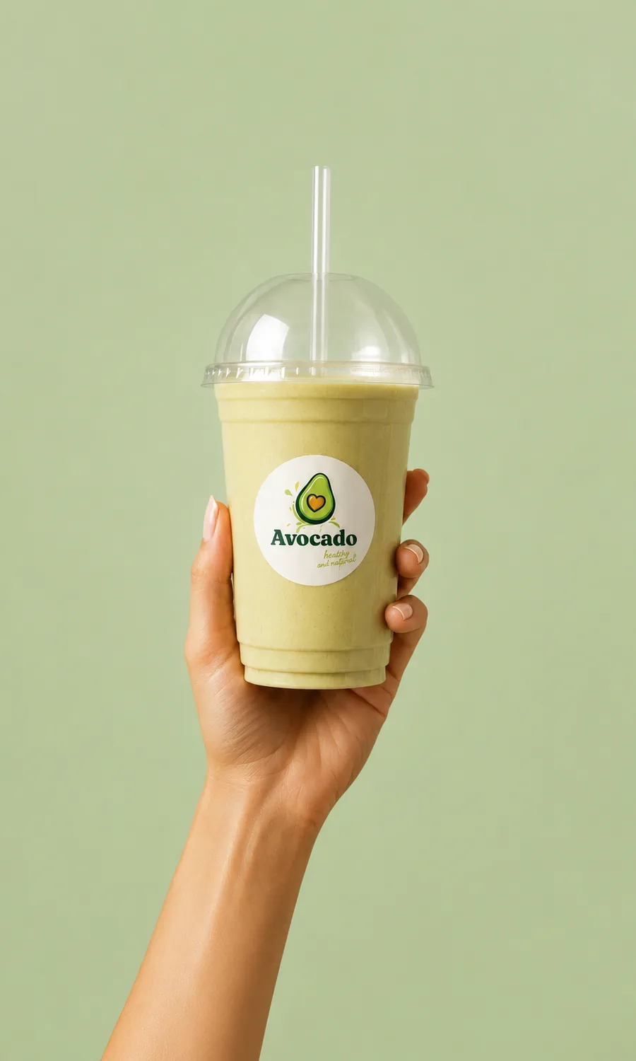 Smoothie ou milkshake à l'avocat